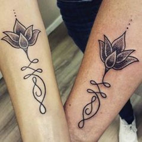 de unalome para parejas 6 - Tatuajes de Unalome