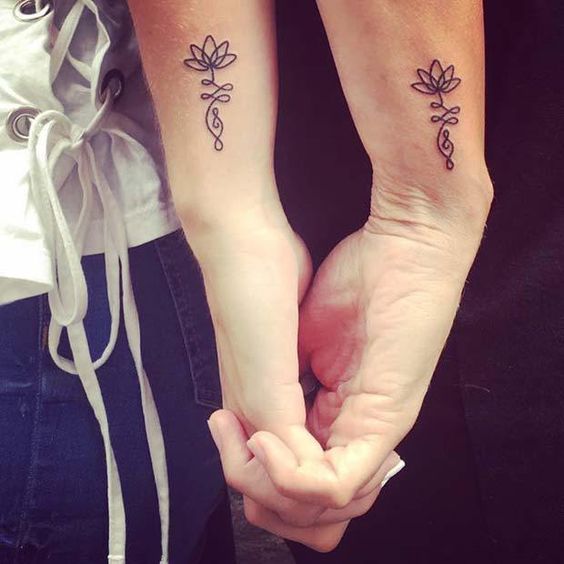 de unalome para parejas 9 - Tatuajes de Unalome