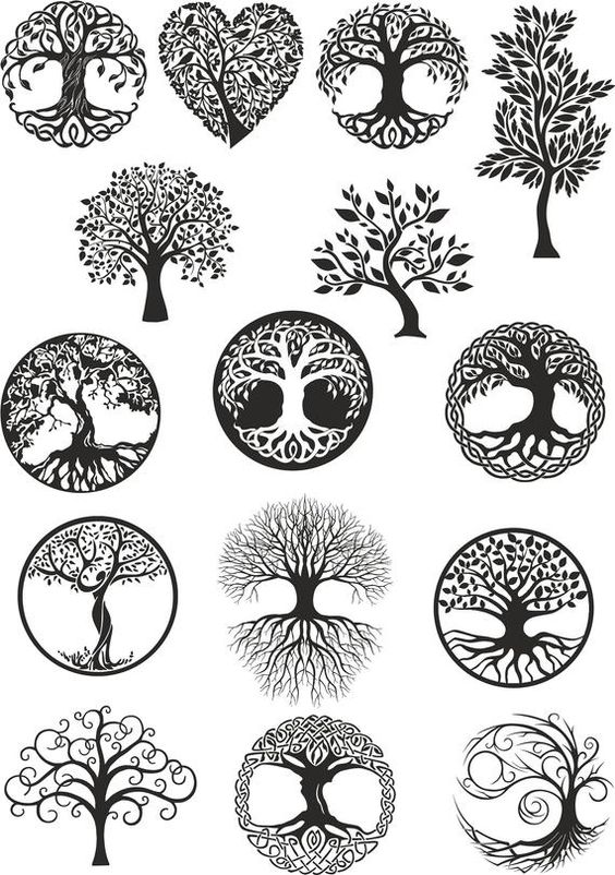 diseños arbol de la vida 2 - tatuajes de árbol de la vida