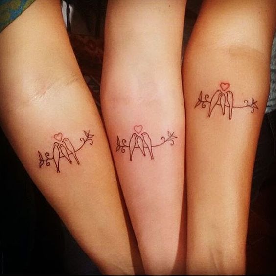 familia para 3 1 - tatuajes de familia