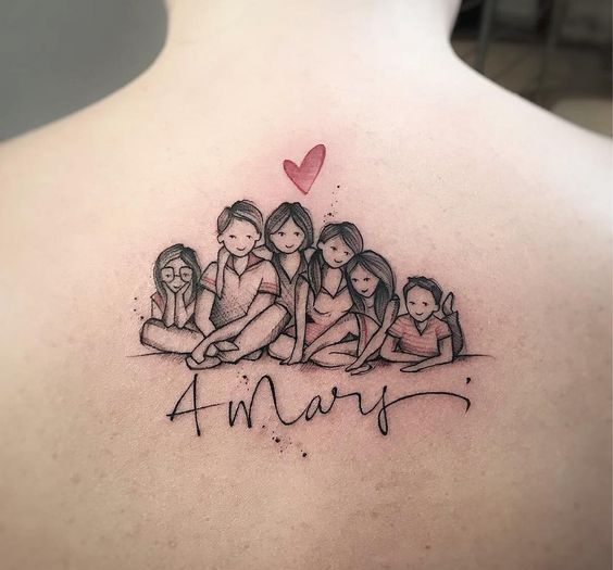 familia unida 3 - tatuajes de familia