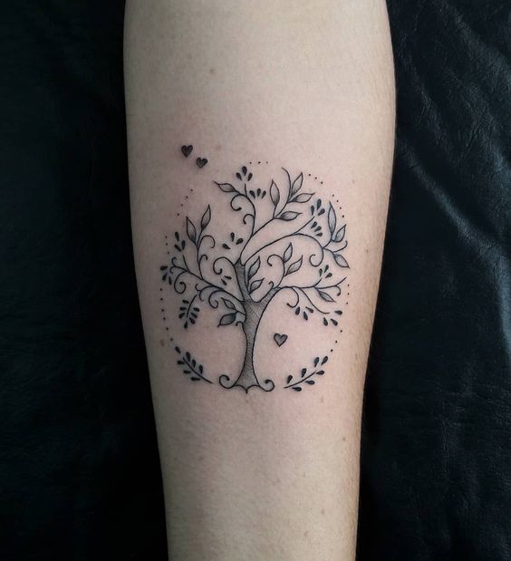 para mujer 2 - tatuajes de árbol de la vida