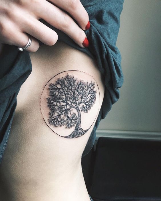 para mujer 5 - tatuajes de árbol de la vida