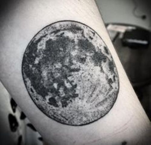 de luna llena 3 - tatuajes de luna