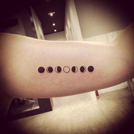 fases de la luna 4 - tatuajes de luna