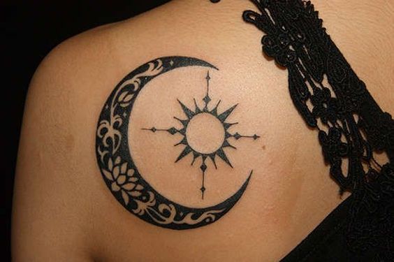 luna para mujeres 6 - tatuajes de luna