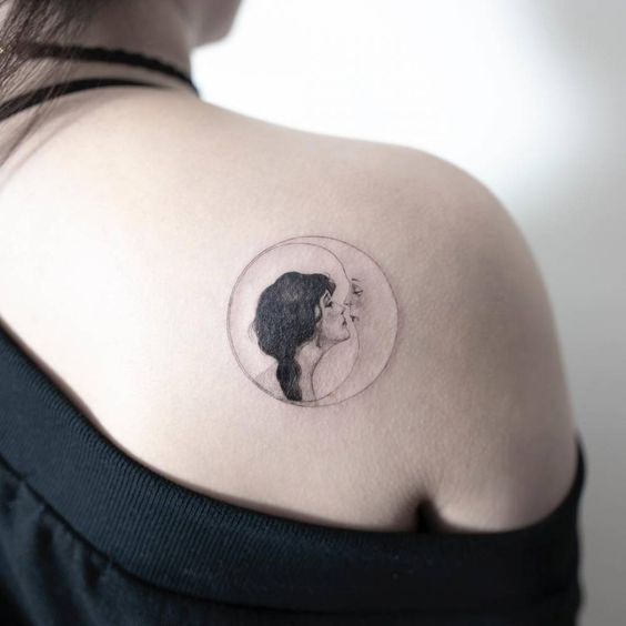luna para mujeres 7 - tatuajes de luna