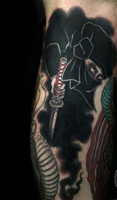 ninjas 1 1 - tatuajes de samurai