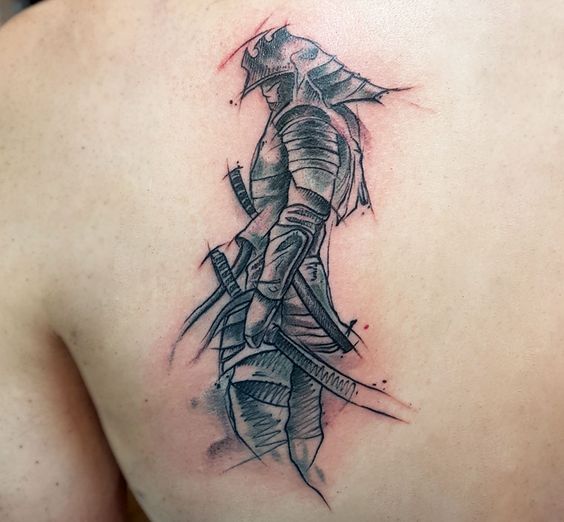 parta hombres 3 - tatuajes de samurai