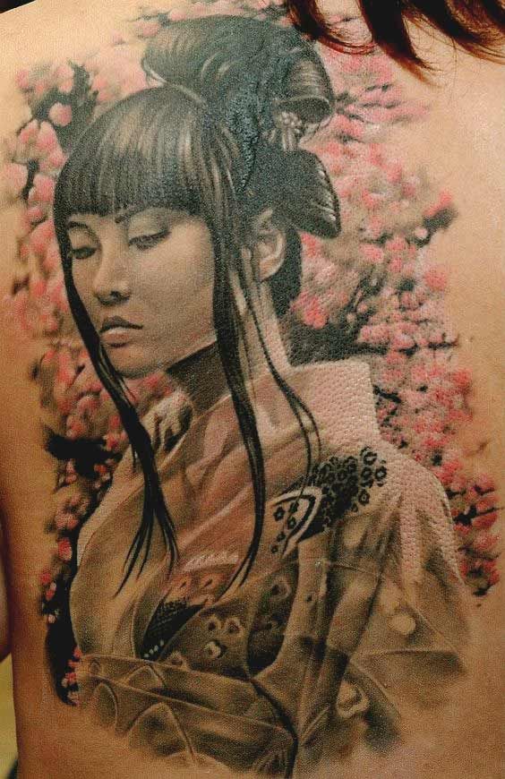 samurais y geishas 2 - tatuajes de samurai