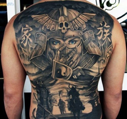 samurais y geishas 3 - tatuajes de samurai