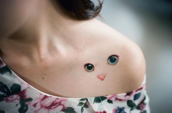 ojos de gato 4 - tatuajes de infinito