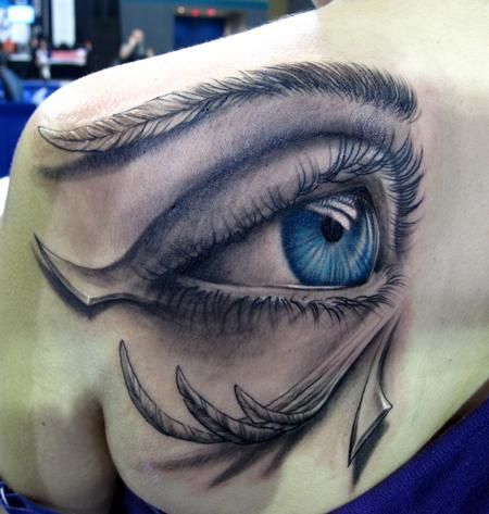 ojos de orus 3 - tatuajes de ojos