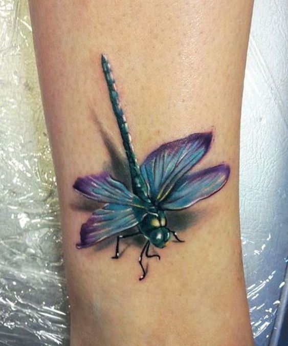 a color lubelulas 2 - tatuajes de libélulas