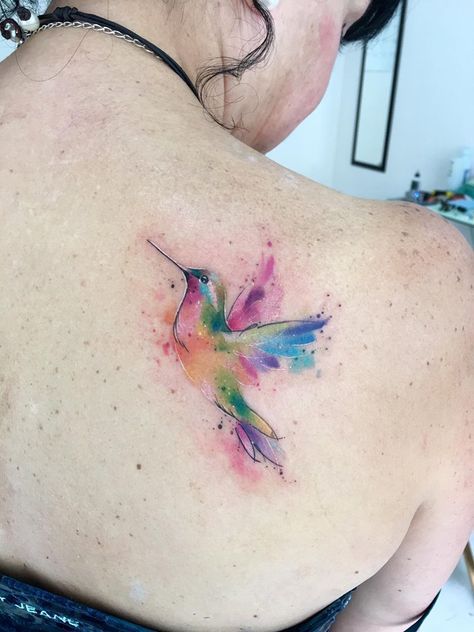 acuarela colibris 3 - tatuajes en acuarela