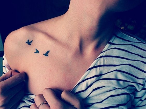 clavicula 4 - tatuajes en la clavícula