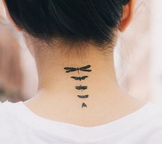 con libelulas 2 - tatuajes de libélulas