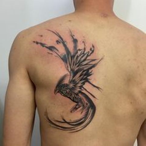 espalada fenix 3 - Tatuajes de ave fénix