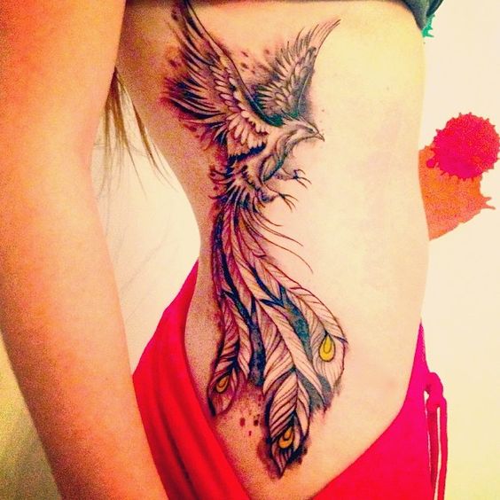 fenix para mujeres 7 - Tatuajes de ave fénix