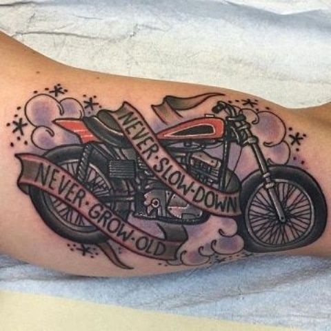 frases para motos tatuajes 2 - tatuajes de motos