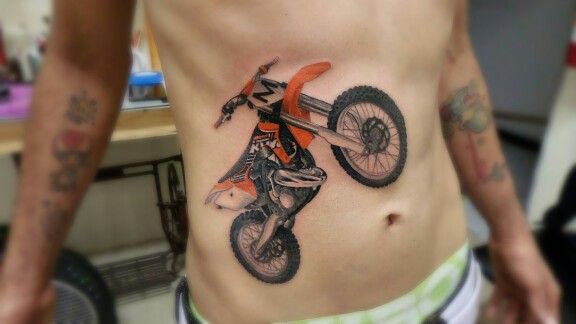 motocross 1 - tatuajes de motos