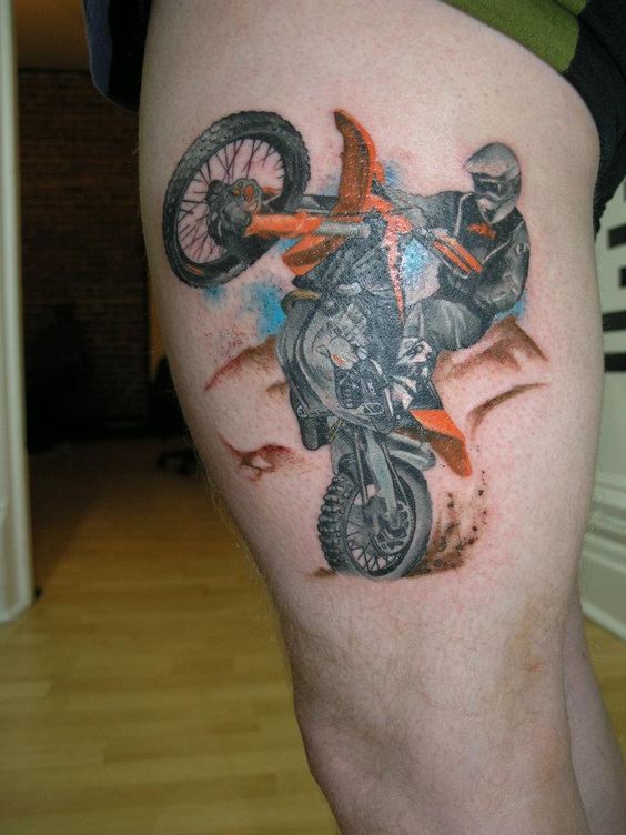 motocross 2 - tatuajes de motos