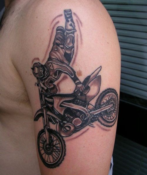 motocross 3 - tatuajes de motos