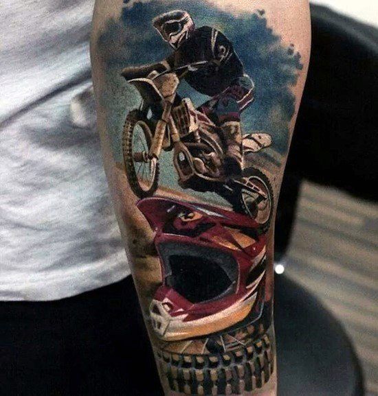 motocross 4 - tatuajes de motos