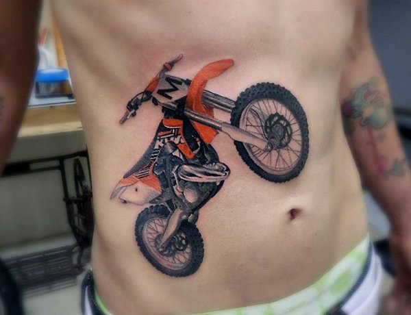 motocross 5 - tatuajes de motos