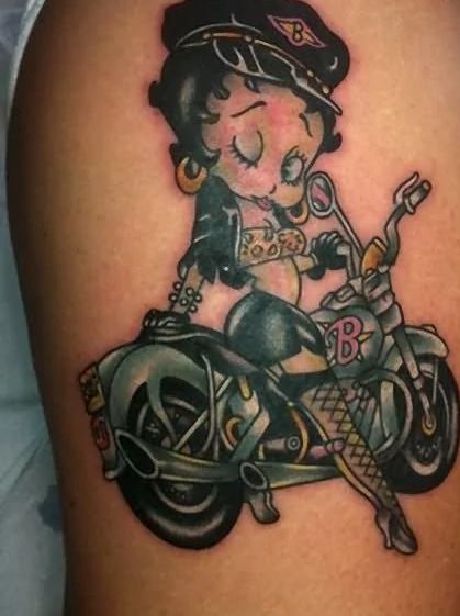 motos para mujeres 5 - tatuajes de motos