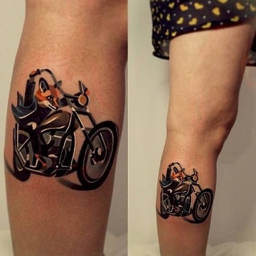 para parejas motos 4 - tatuajes de motos