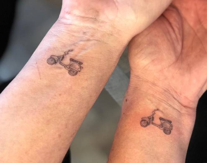 para parejas motos 5 - tatuajes de motos