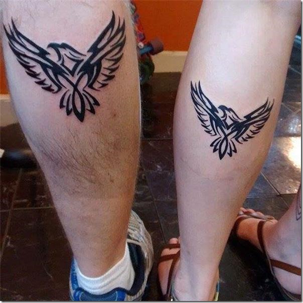 pierna fenix 5 - Tatuajes de ave fénix
