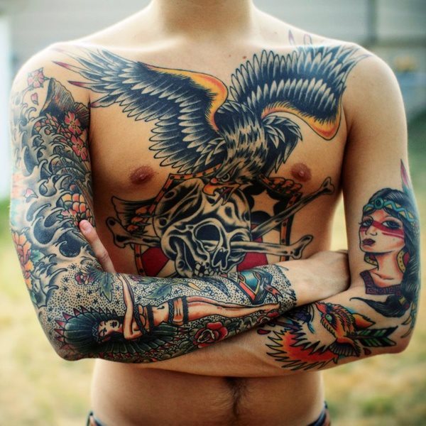 tatuajes con aguilas 2 - tatuajes de águilas