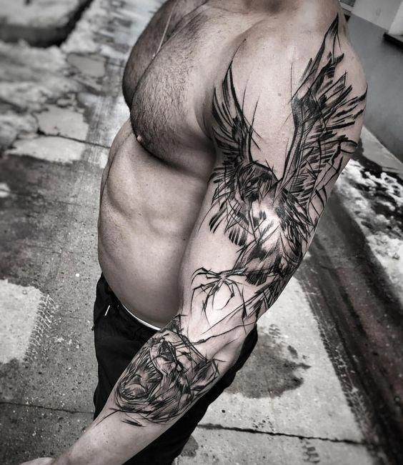 tatuajes con aguilas 3 - tatuajes de águilas