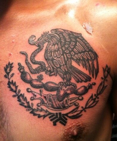 tatuajes de aguila mexicana 1 - tatuajes de águilas