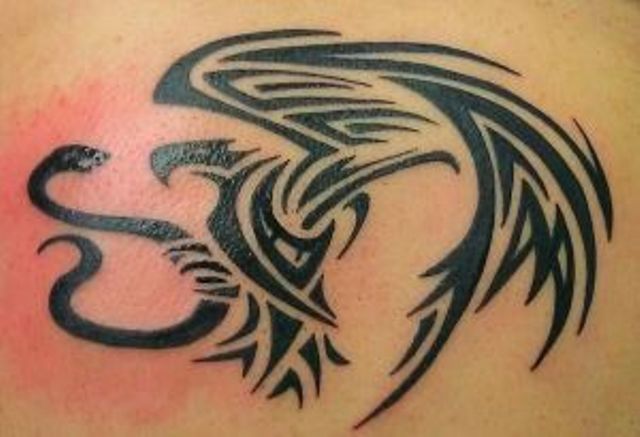 tatuajes de aguila mexicana 3 - tatuajes de águilas