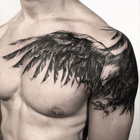 tatuajes de aguila para hombres 3 - tatuajes de águilas