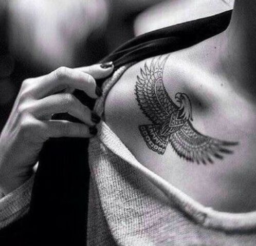 tatuajes de aguilas para mujeres 4 - tatuajes de águilas