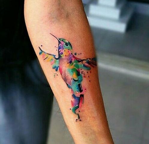 tatuajes de un colibri 6 - tatuajes de colibrí