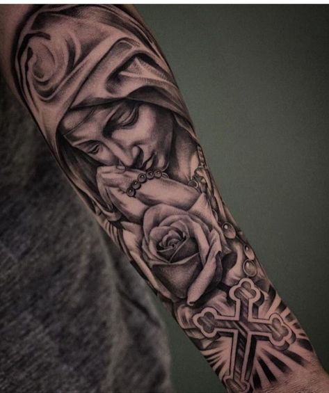 tatuajes en el brazo 5 - tatuajes religiosos