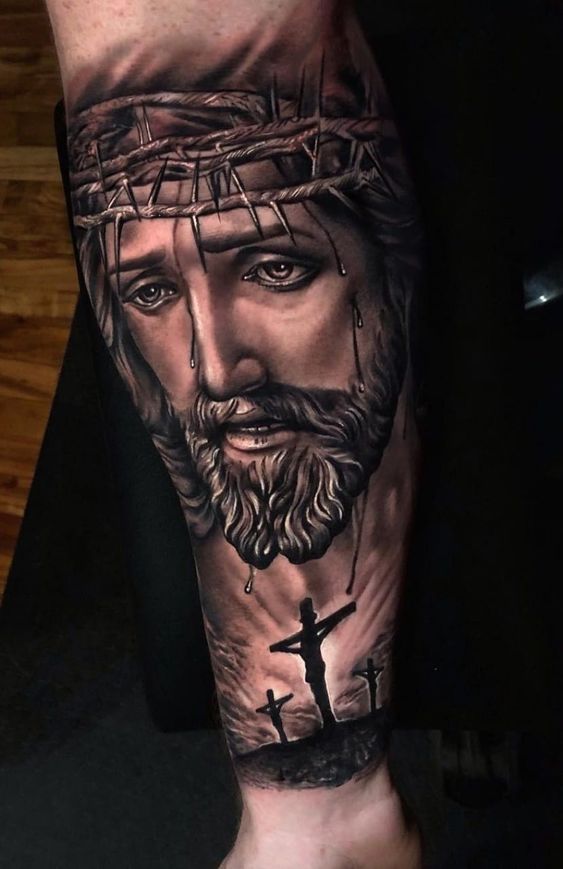 tatuajes en el brazo 6 - tatuajes religiosos