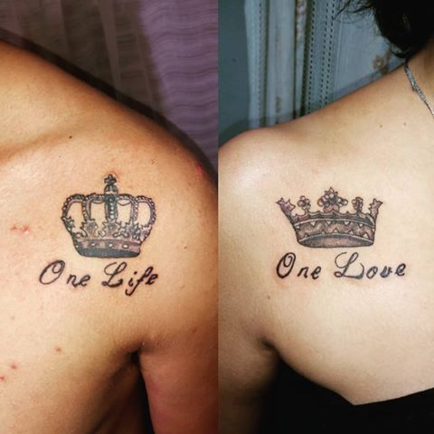 tatuajes para parejas en la clavicula 2 - tatuajes en la clavícula