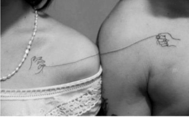 tatuajes para parejas en la clavicula 3 1 - tatuajes en la clavícula