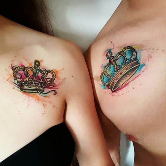 tatuajes para parejas en la clavicula 4 - tatuajes en la clavícula