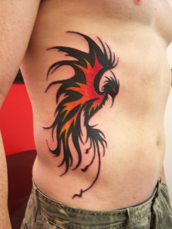 un fenix 4 - Tatuajes de ave fénix