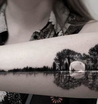 guitarras 3d 3 1 - tatuajes de mándalas