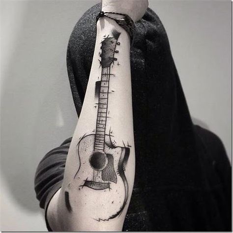 guitarras hombres 2 1 - tatuajes de guitarras