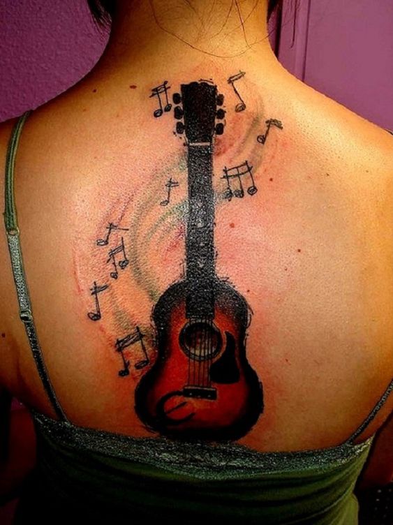 guitarras mujeres 5 1 - tatuajes de guitarras