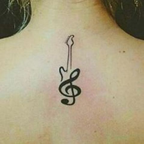 guitarras pequeñas 6 1 - tatuajes de guitarras